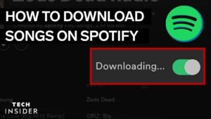 Download Songs on Spotify